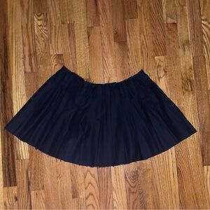 Grunge Distressed Pleated Mini Skirt